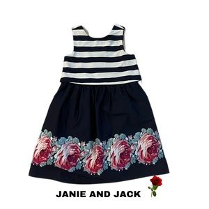 Janie and Jack flower dress (size 6)